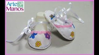 Shoes in Tela and Foami for Baby