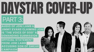 DAYSTAR: Joni Lamb, Jimmy Evans Claim \