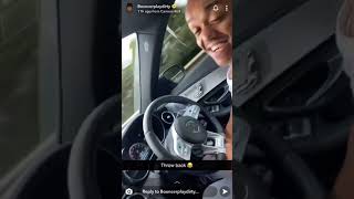 LikkleMans Drives Lambo on MWay Bouncers Scared 🤣🤣