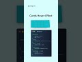 css-tricks like cards Hover Effect