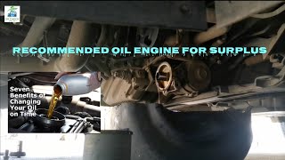 DA64W MINIVAN CHANGE OIL