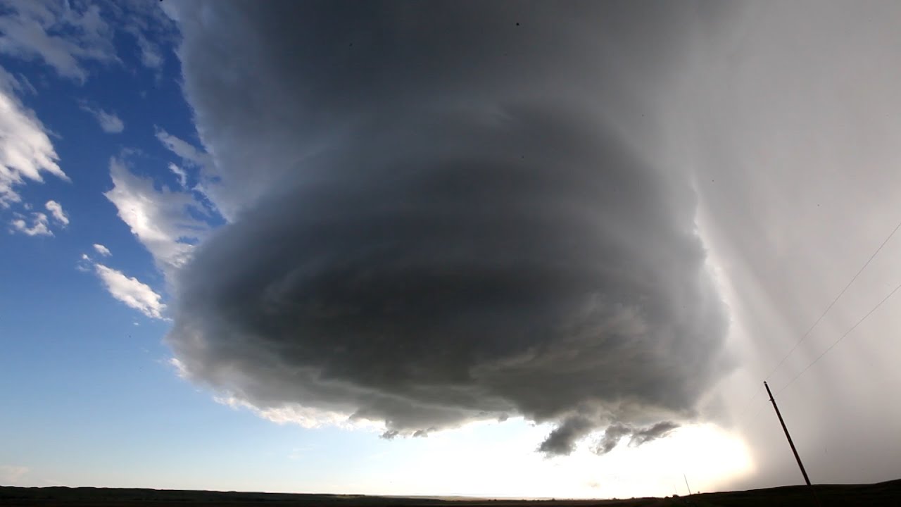 6/17/2015 Rapid City SD Supercell, Hail And Storm B-roll - YouTube