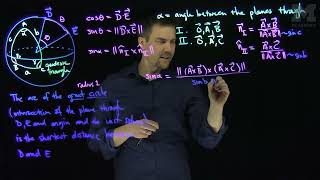 The Spherical Law of Sines