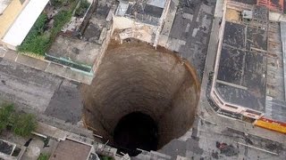 Top 15 Sinkholes Caught on Tape