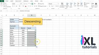 How To Rank In Excel From Lowest To Highest