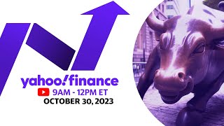 Dow jumps more than 300 points:  Stock Market Today -  October 30, 2023 | Yahoo Finance