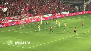 MTUTD.TV Highlight SCG Muangthong United 1-1 Police United - Thai Premire League - Round 3