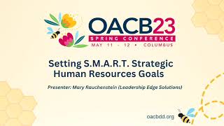 Setting S.M.A.R.T. Strategic Human Resources Goals