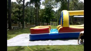 Inflatable Water Slides in Columbia SC | Slip-n-Slide for Adults | Bounce House Water Slide Rentals