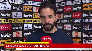 "Flash-Interview" de RÚBEN AMORIM (SL Benfica 1-3 Sporting).
