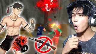 លេង Free Fire ដោយមិនប្រើកាំភ្លើង | Free Fire no gun Challenge