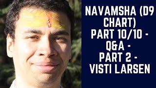 NAVAMSHA (D9 CHART) PART 10/10 -  Q&A - PART 2 - VISTI LARSEN