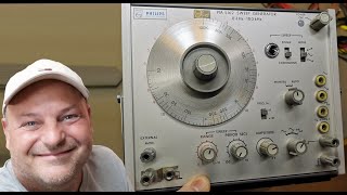 Philips PM5162 Sweep Generator 0.1Hz-100kHz Test and Teardown