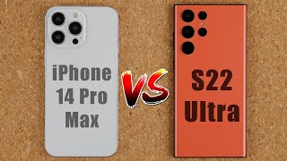 iPhone 14 Pro Max vs Samsung Galaxy S22 Ultra - HOLY SH*T!