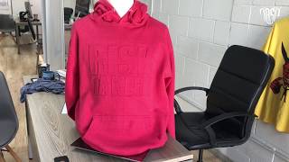 Custom Embossing Sweatshirts \u0026 Hoodies - CALL 323-433-0033