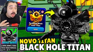 NÃO ACREDITEI NO PODER QUE ESSE TITAN SHINY TEM!! | TOILET VERSE TOWER DEFENSE - ROBLOX