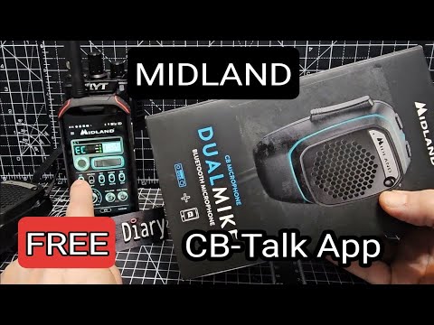 Midland Cb Talk Dual Microphone Wirelss Wired Youtube