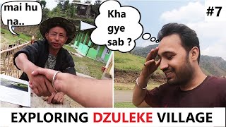 left alone in most beautiful village of Nagaland || Dzuluke village [Nagaland On Bicycle]