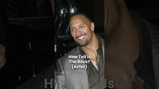 How Tall Is Dwayne Johnson The Rock Height