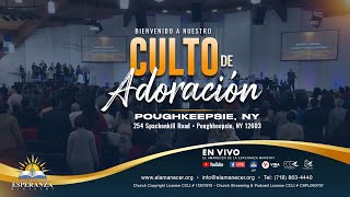 Culto de Adoración en vivo - Domingo 5 de Enero, 2025  •  Poughkeepsie, NY