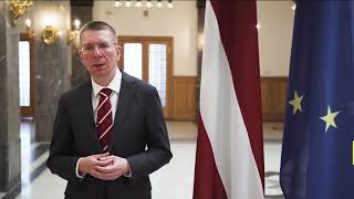 Edgars Rinkēvičs Foreign Affairs Minister-Latvia  at Coronavirus Marathon #UnitedAgainstCoronavirus