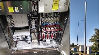 Revealed: Insides of Mobile Mast Cabins and Cabinets! Ericsson RBS6102 BTS, 3 Komodo, Hutch...