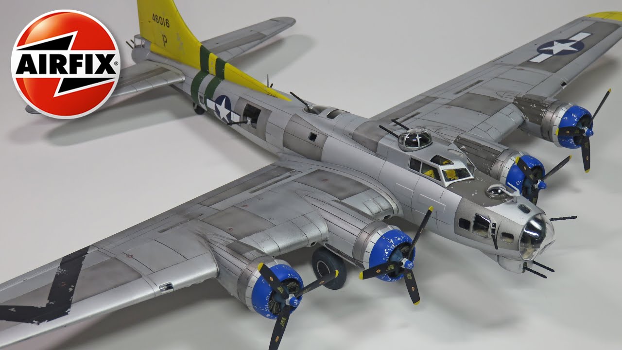 Airfix 1:72 B-17G Flying Fortress - YouTube