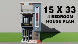 Small house plan,3D makan ka naksha,3D 15x33 duplex house design,3D ghar ka naksha,new house design