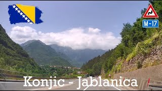 Bosnia: Konjic - Jablanica ( M17 - E73 )