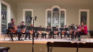 Moravian University Guitar Ensemble Fall 2024