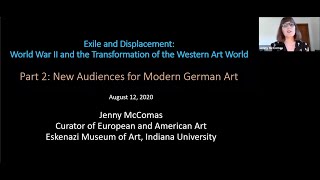 Part 2: Exile and Displacement  World War II and the Transformation of the Western Art World