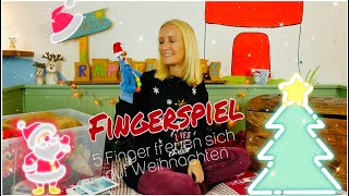 Fingerspiel für Kinder – Spiele für Weihnachten 🎄🌟