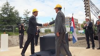 Foundation stone laying for EPO's new building in Rijswijk