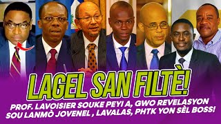 SAN FILTÈ, PROF  LAVOISIER SOUKE PEYI A, GWO REVELASYON SOU LANMÒ JOVENEL , LAVALAS, PHTK YON SÈL