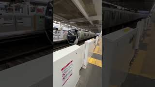 【東急田園都市線発車動画】長津田駅を発車する準急押上行きの東武50000系と車庫に引き上げていく2020系　#Shorts