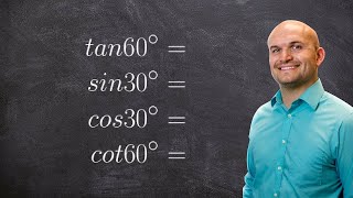 Evaluate trig functions without using a calculator using cofunction identities