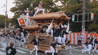 信太だんじり祭2024 後宮 - 午後曳行 | 令和6年10月14日