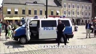 Brazilian, Russsian and Swedish Police.. Hysterical.