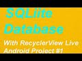 How to set and implement SQLite Database in android se Part-1