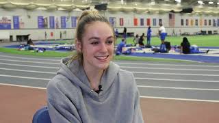 Abby Steiner Prepares for 2022 SEC Indoor Championships