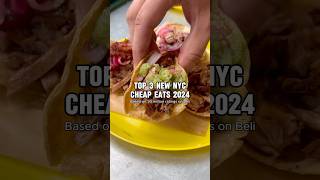 TOP 3 NYC CHEAP EATS?