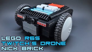 REMOTE CONTROLLED LEGO Twitch's Shock Drone from Rainbow Six Siege!