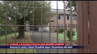 Etg - Dopo il furto resta chiusa la scuola di Albate