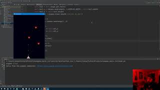 Pygame Tutorial (Basics) Galaga Style Game Part 8 - Particle System and Collision Checking