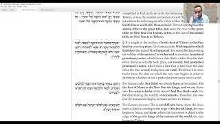 Daf Yomi - Rosh Hashana 8 - The Heavenly Court Relies on the Earthly Court