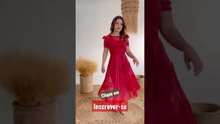 Vestido inspiração, moda evangélica você encontra na Bellavir.