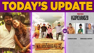 TODAY'S UPDATE | Bigil | Thalapathy vijay | Naadodigal 2 | Sasikumar | V4UMedia