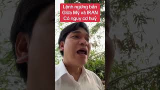 Lệnh ngừng bắn giữa Mỹ và IRAN có nguy cơ huỷ(9/4)#usa #iran #trump