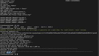 Perform Internet SpeedTest from Linux Command Line (CLI)