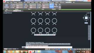 AutoCAD I 12-14 Rectangular Array Specifying the Base Point